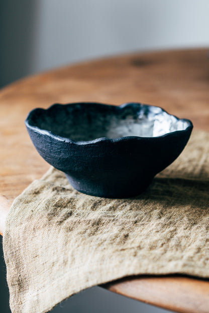 Black Indra Special Bowl -  - Studio Agni - Cornwall