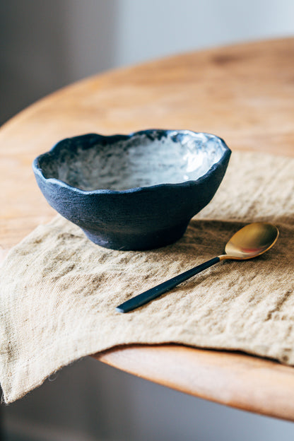 Black Indra Special Bowl -  - Studio Agni - Cornwall