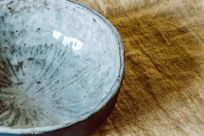 Black Indra Salad Bowl -  - Studio Agni - Cornwall