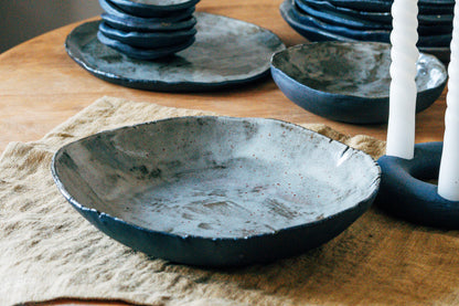 Black Indra Serving Bowl -  - Studio Agni - Cornwall