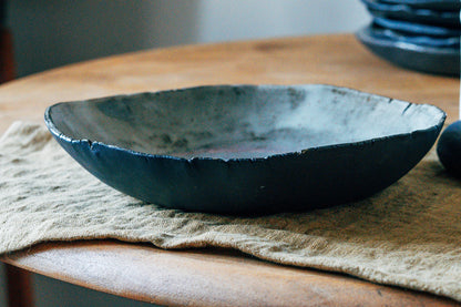 Black Indra Serving Bowl -  - Studio Agni - Cornwall